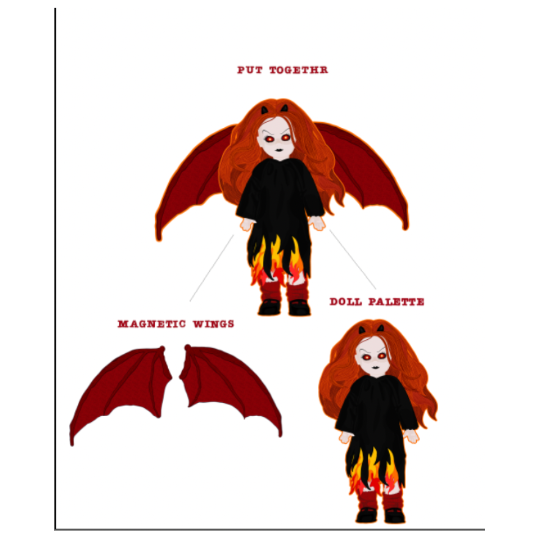 Vampyre Cosmetics LLC - LIVING DEAD DOLLS: INFERNO Palette