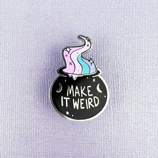 Band of Weirdos - Make it Weird - Cauldron // Enamel Pin