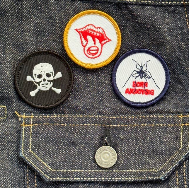 World Famous Original - Drugs Mouth - Mini Patch