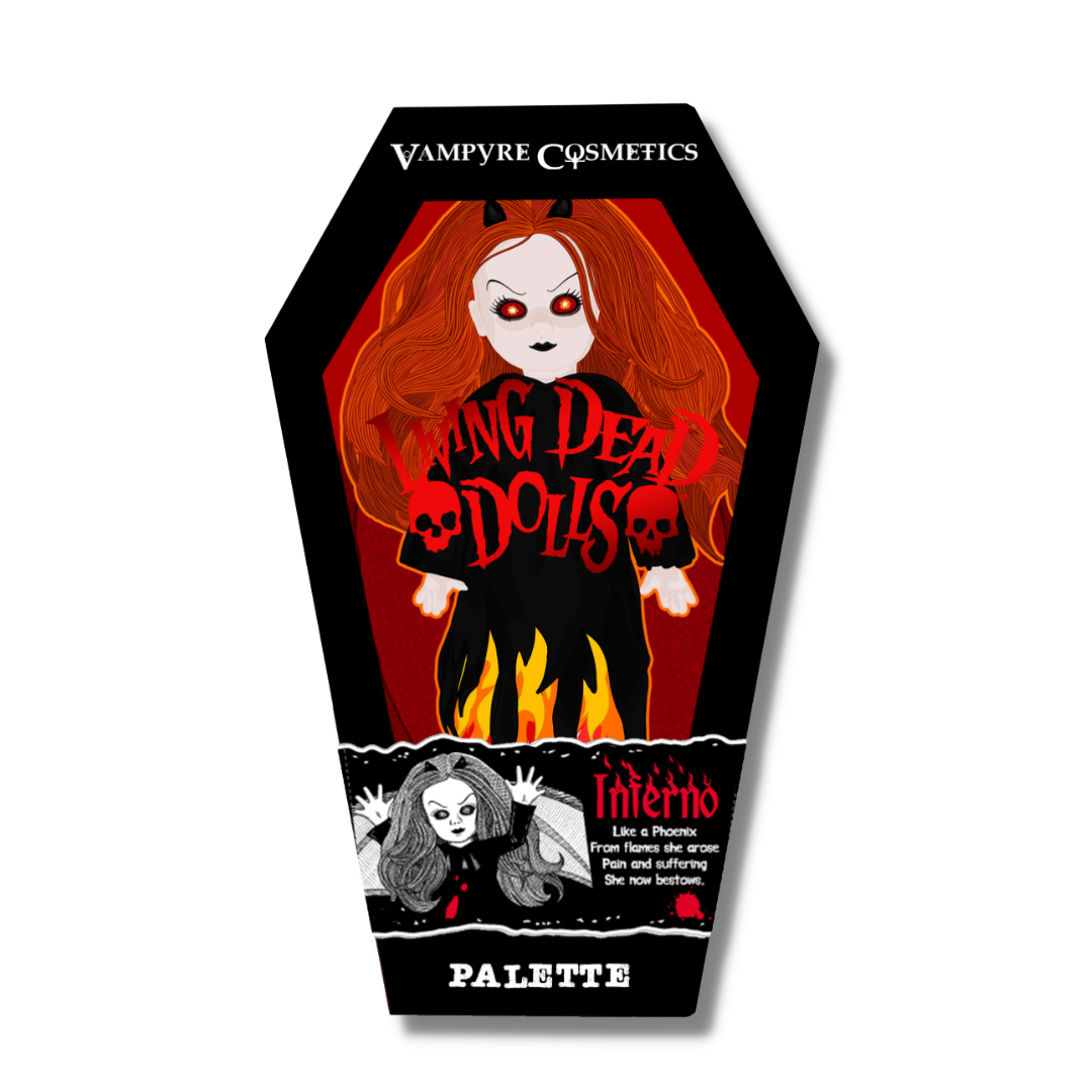 Vampyre Cosmetics LLC - LIVING DEAD DOLLS: INFERNO Palette