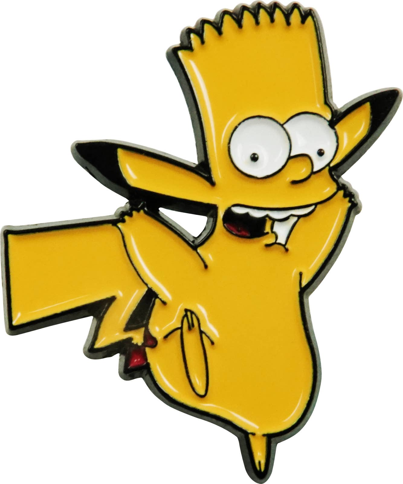 Square Deal Recordings & Supplies - Enamel Pin - Simpsons, The - Pikachu Bart