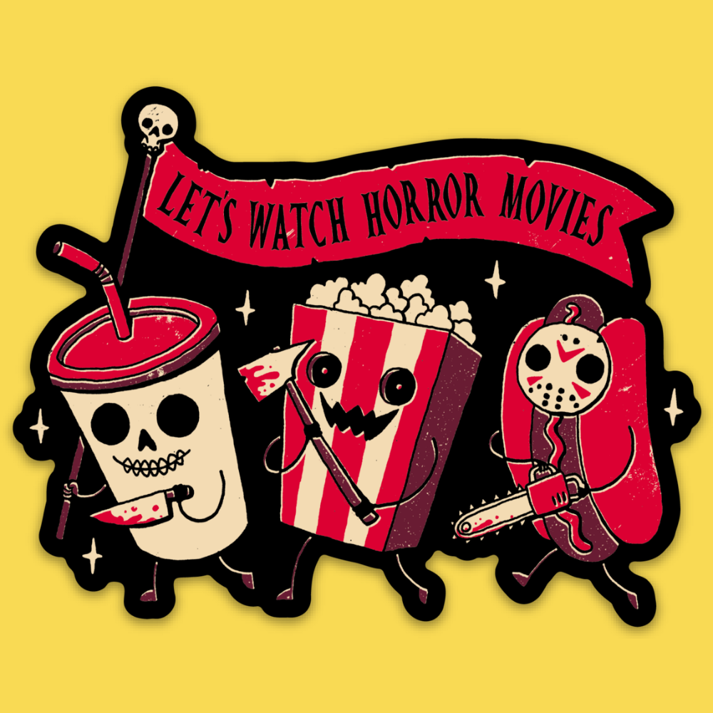 Wicked Clothes - 'Midnight Movie' Sticker