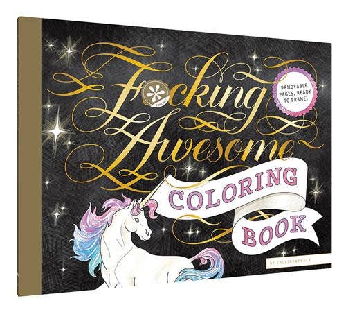 Chronicle Books - Fucking Awesome Coloring Book