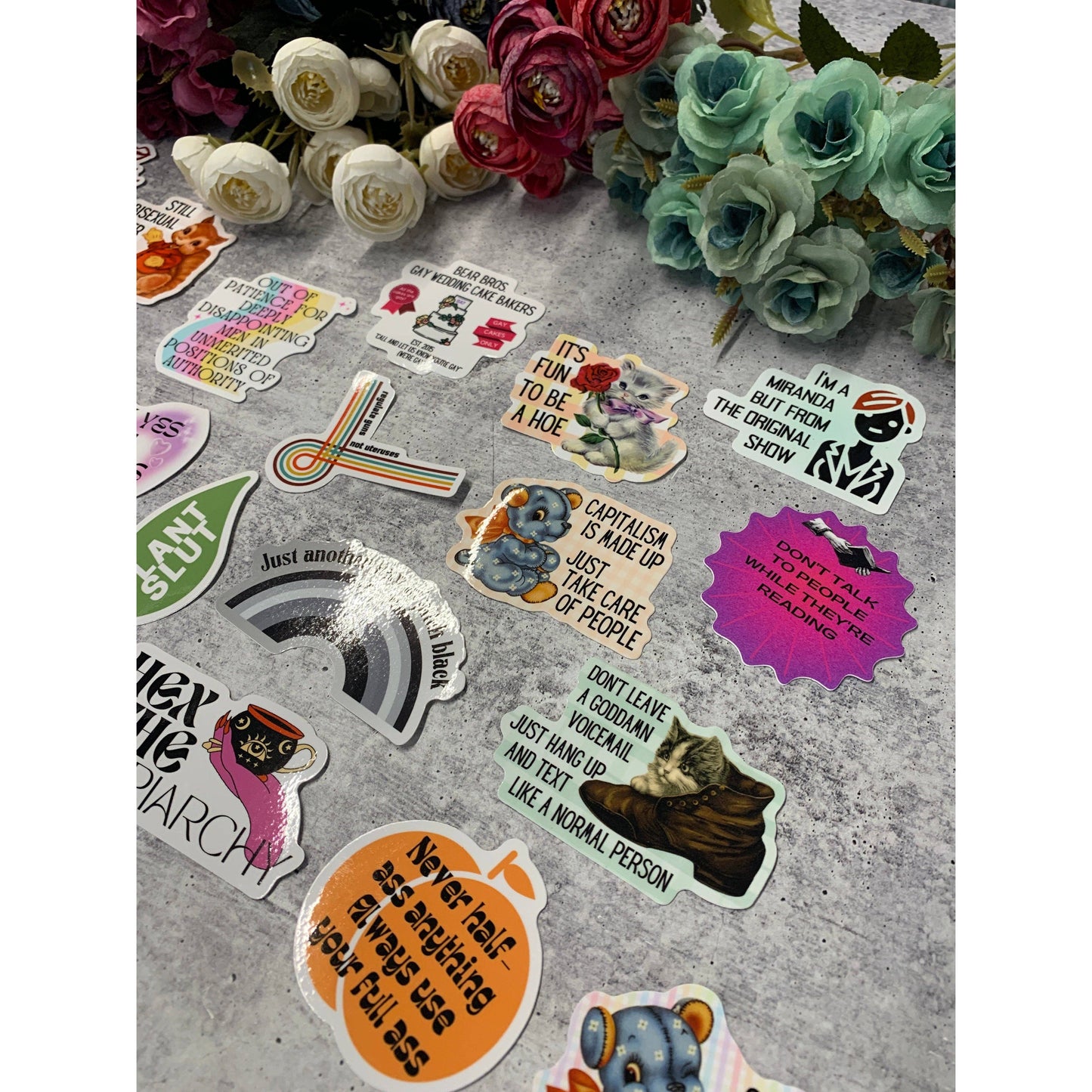 GetBullish - Don't Leave A Goddam Voicemail Die Cut Vinyl Sticker