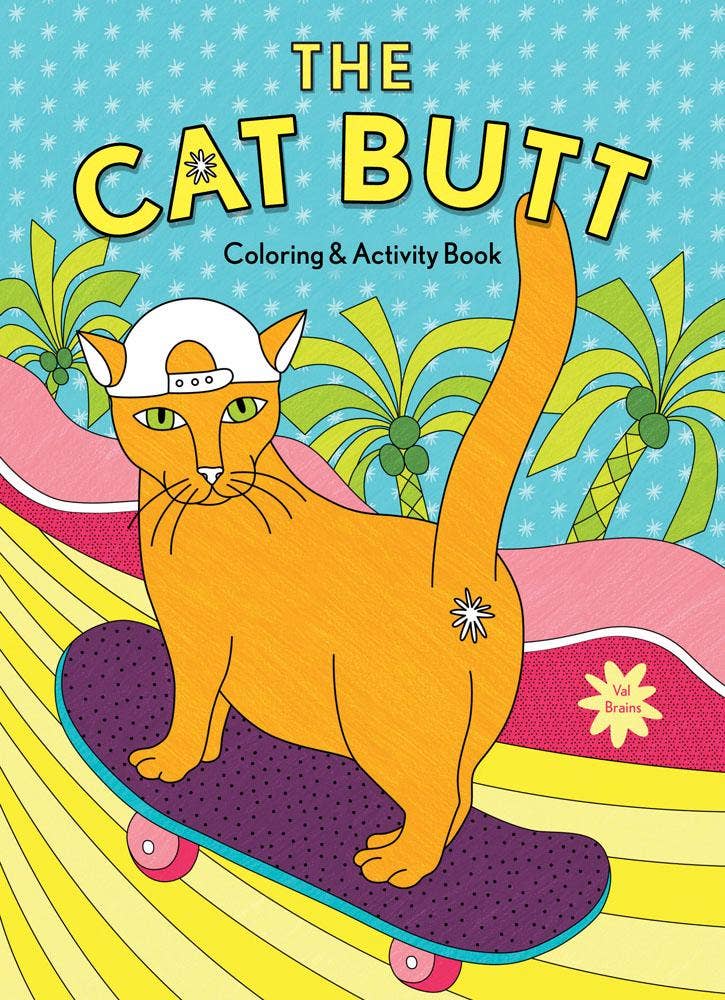 Chronicle Books - The Cat Butt Coloring and Activity Book