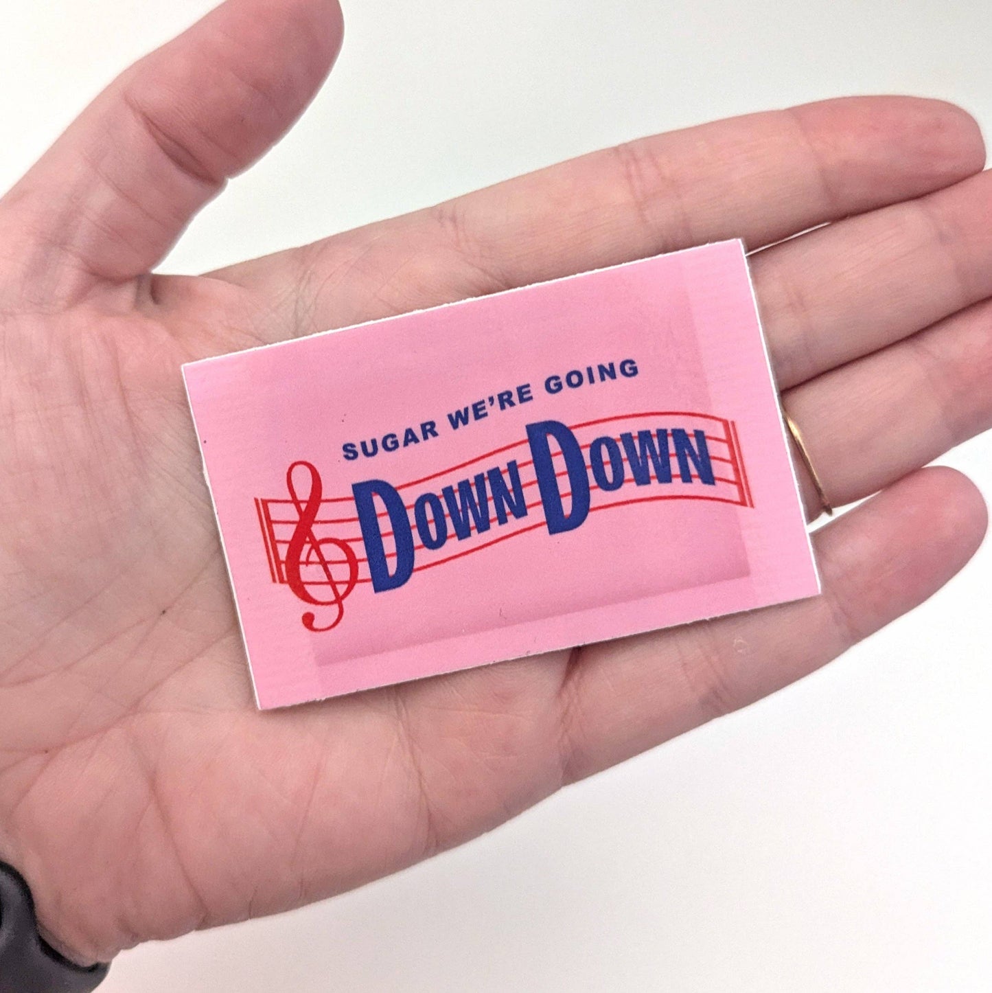 All That Raaz - Sugar We're Going Down Down Sticker