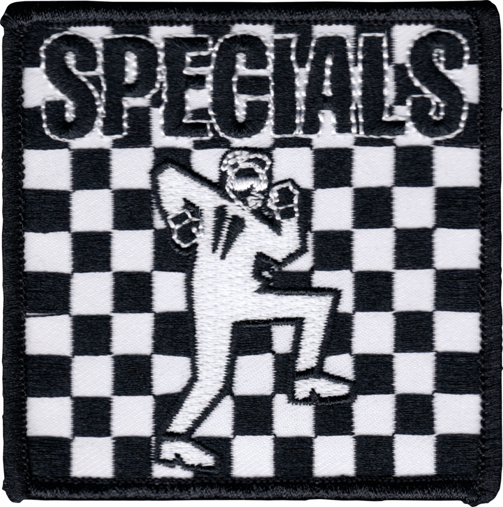 Square Deal Recordings & Supplies - Patch - Specials, The - Ska Dude On Checkers