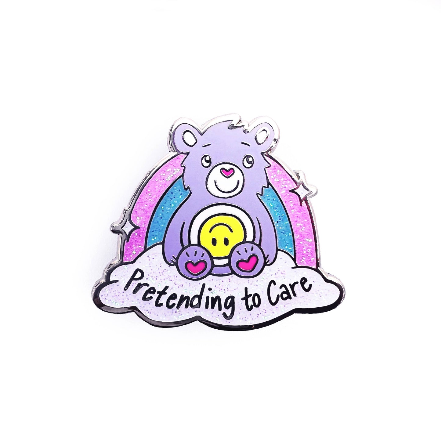 Band of Weirdos - Pretending to Care // Enamel Pin