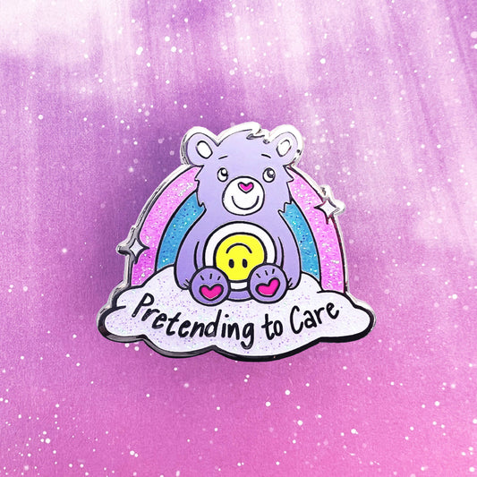 Band of Weirdos - Pretending to Care // Enamel Pin