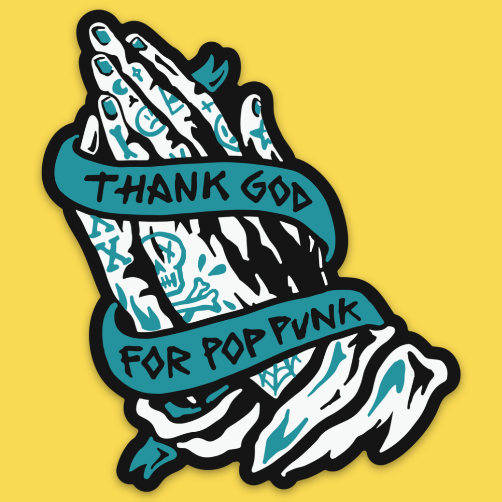 Wicked Clothes - 'Pop Punk' Sticker