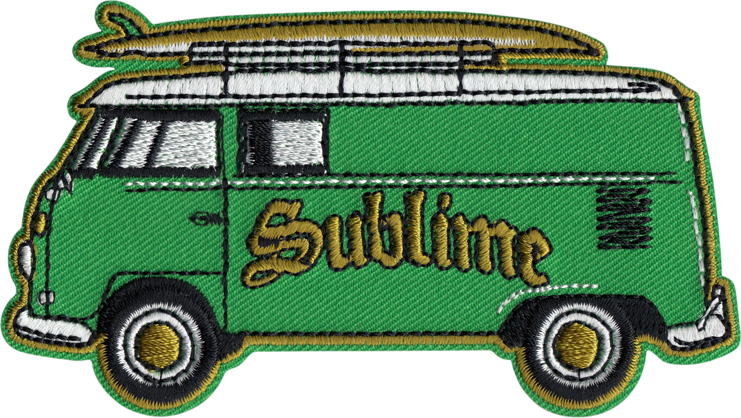 Square Deal Recordings & Supplies - Patch - Sublime - Green Van