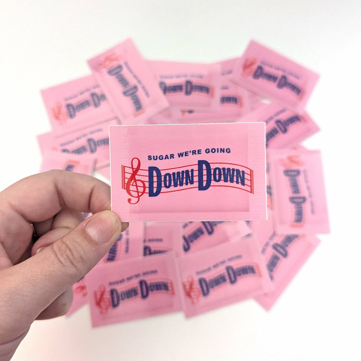All That Raaz - Sugar We're Going Down Down Sticker