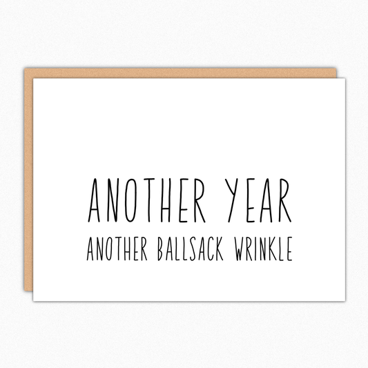 In A Nutshell Studio - Another Year Another Ballsack Wrinkle IN060