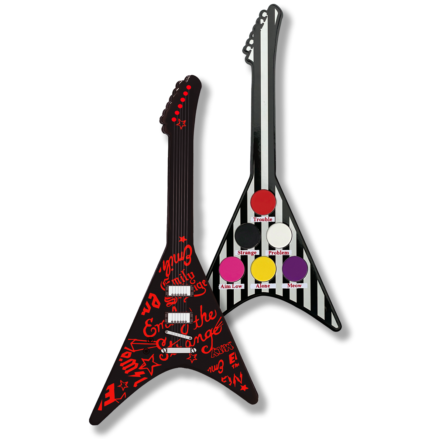 Vampyre Cosmetics LLC - Emily the Strange Guitar Palette