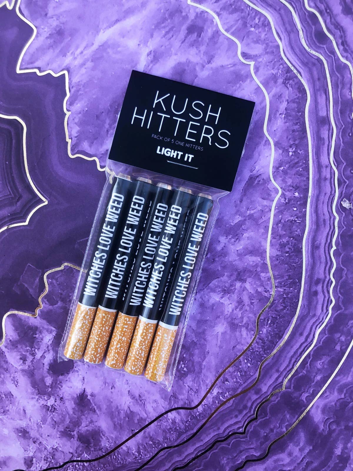 KushKards - Witches Love Weed One Hitter Pack of 5