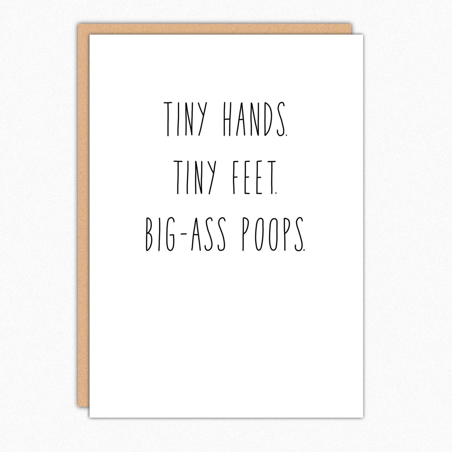 In A Nutshell Studio - Tiny Hands Tiny Feet Big Ass Poops IN304