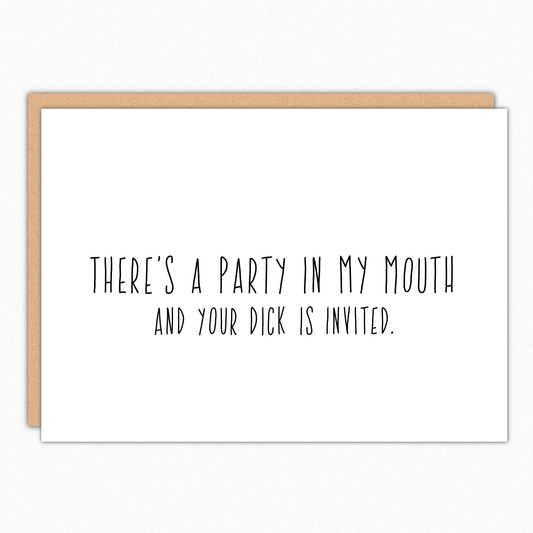 In A Nutshell Studio - There's a Party in My Mouth IN007