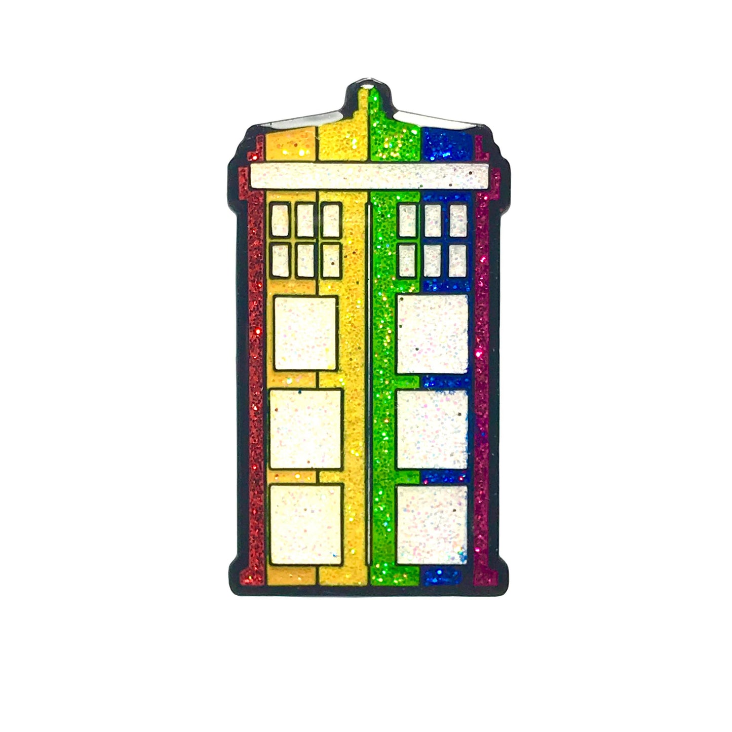 Geeky And Kinky - Who Pride Enamel Pin