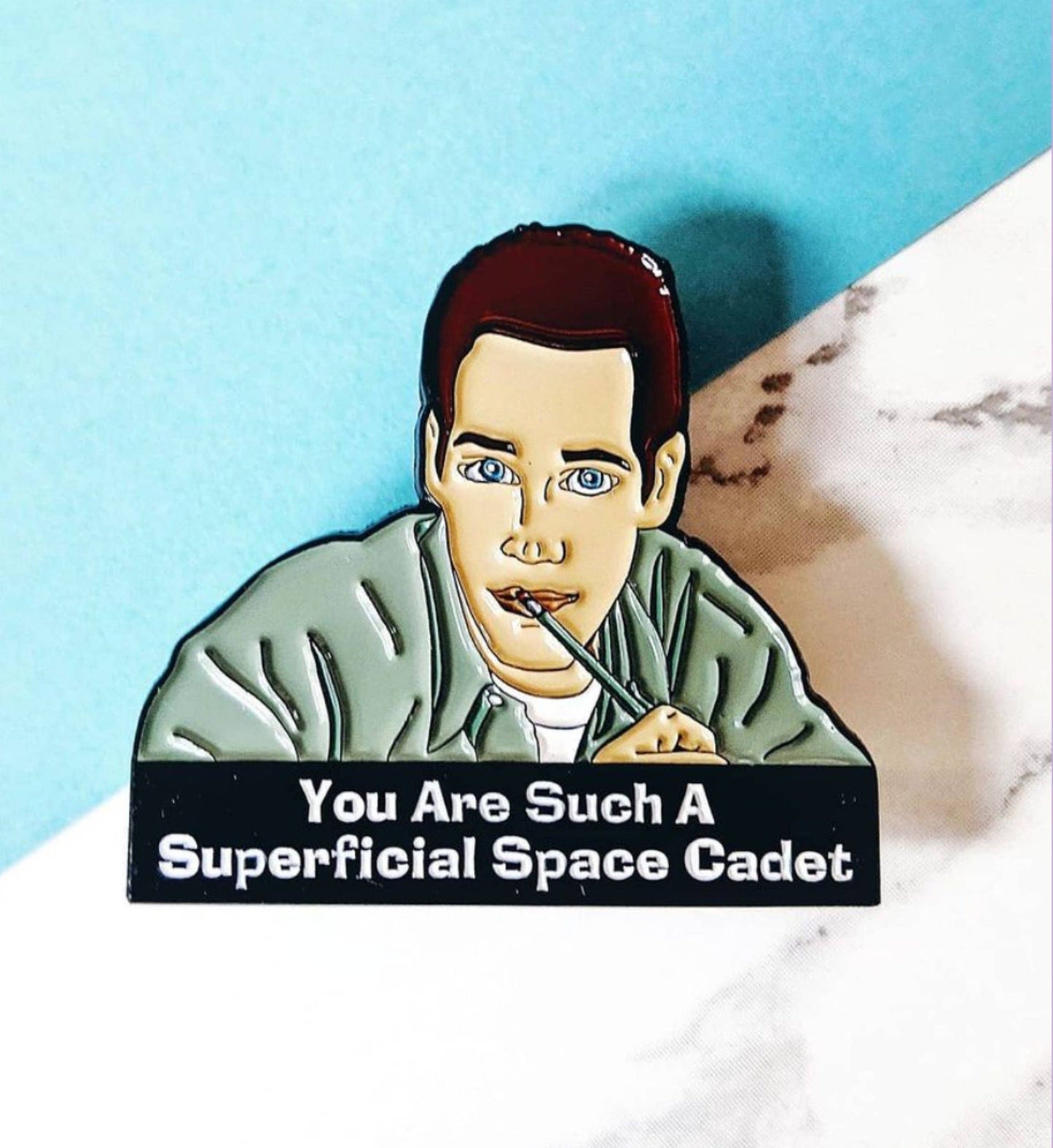 HelloSailorTees - Josh Clueless Paul Rudd Enamel Pin 90s