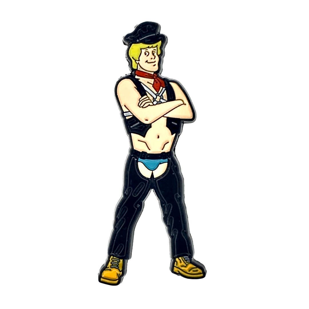 Geeky And Kinky - Sir Fred Enamel Pin