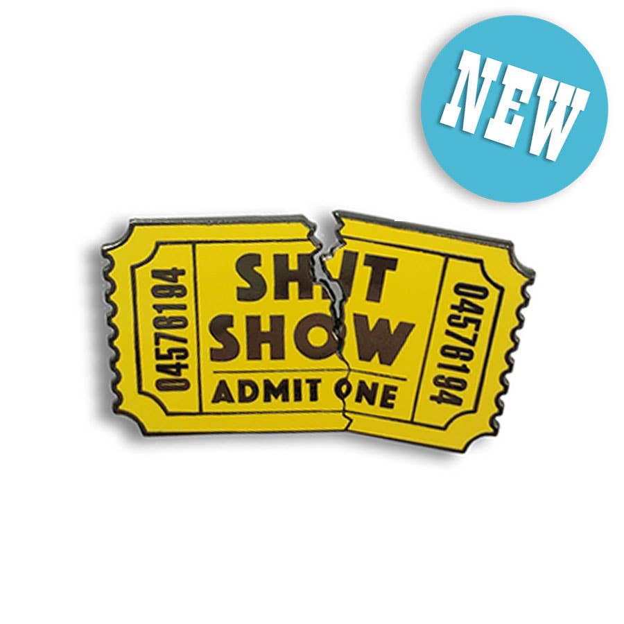 Trixie & Milo - Enamel Pin - Shit Show