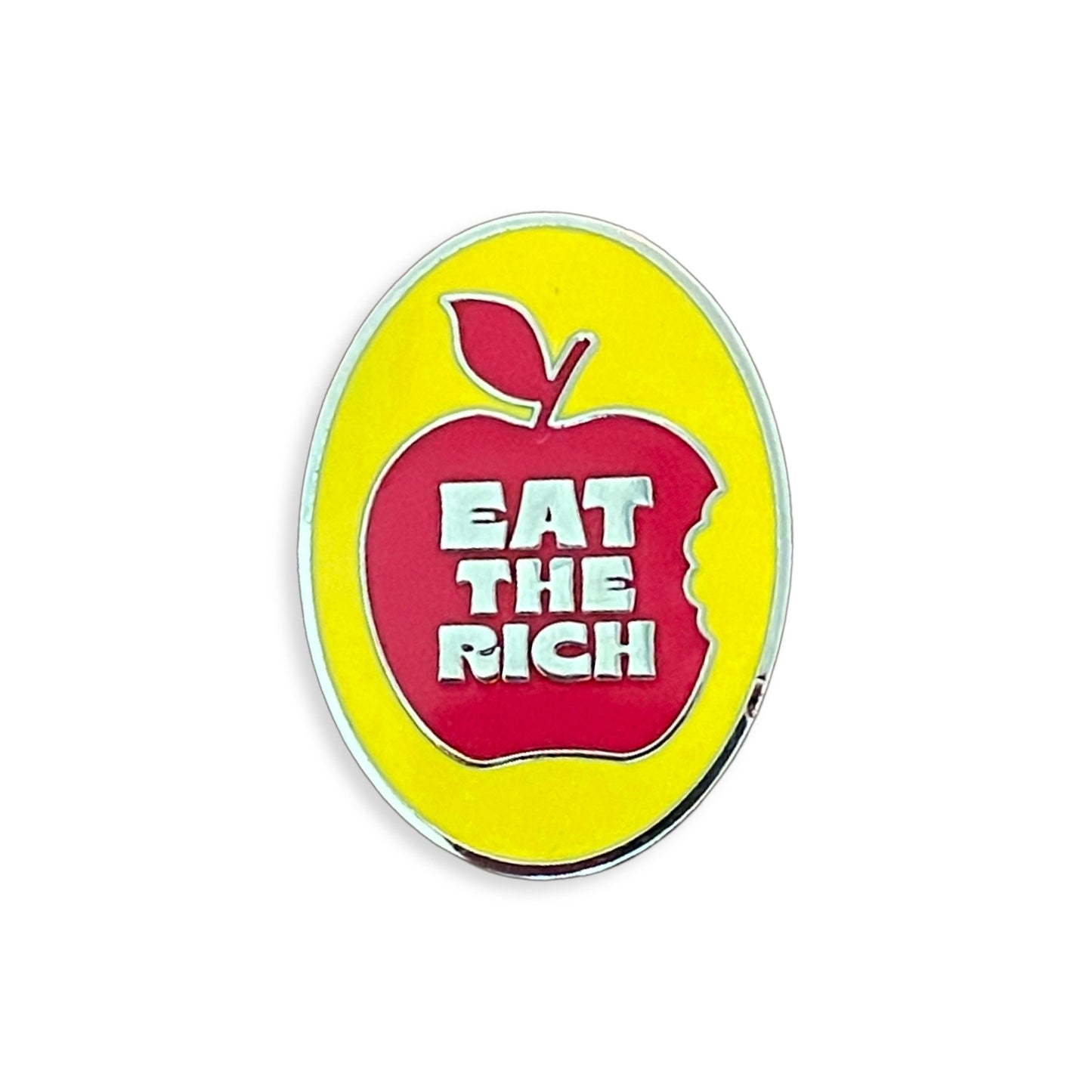 World Famous Original - Eat The Rich Enamel Pin