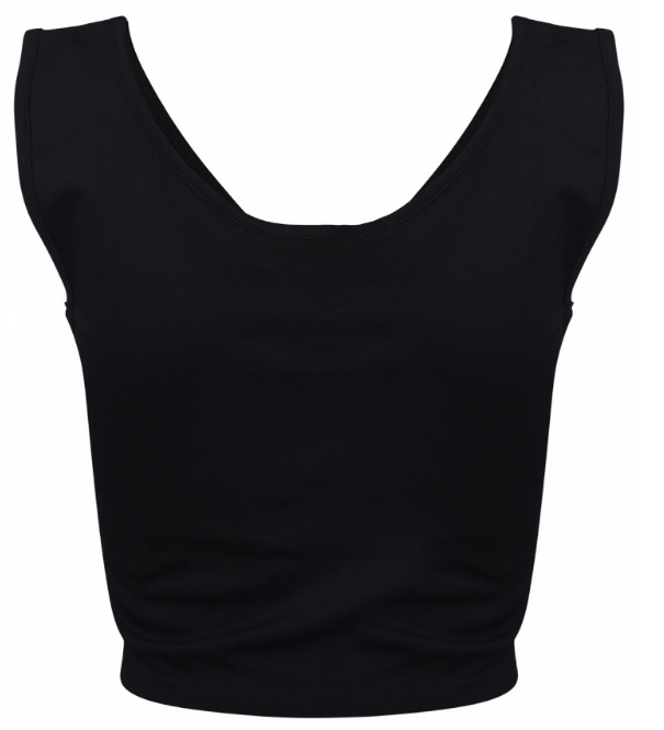 Anarchy Studded Crop Top