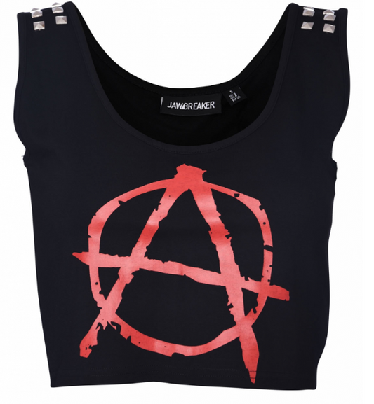 Anarchy Studded Crop Top