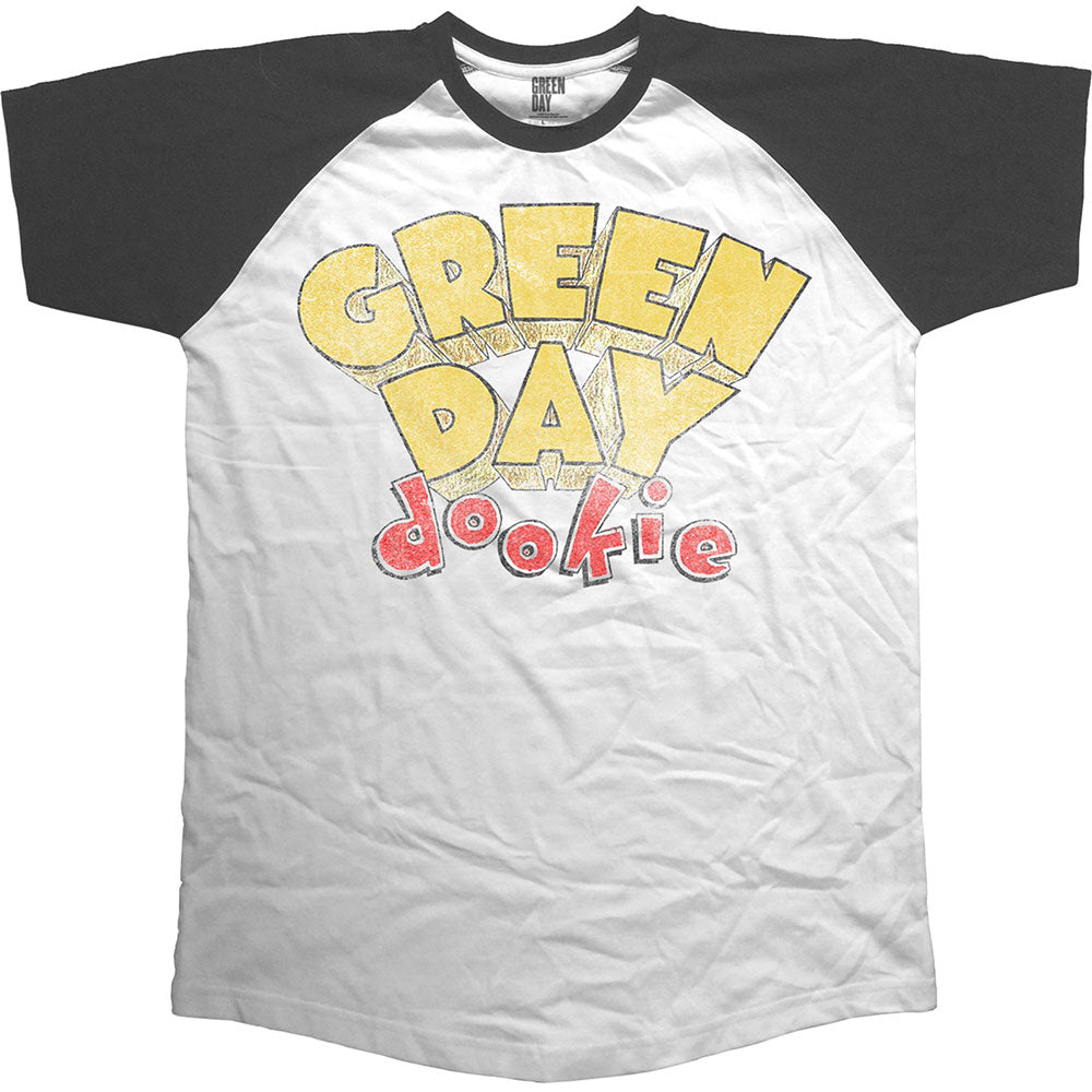 GREEN DAY UNISEX RAGLAN TEE: DOOKIE