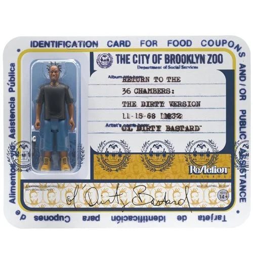 Ol' Dirty Bastard O.D.B. 3 3/4-Inch ReAction Figure