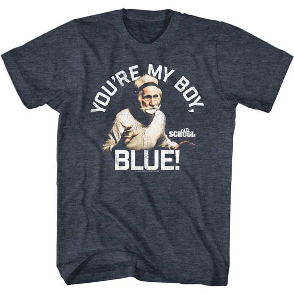 OLD SCHOOL - MY BOY BLUE MENS T-SHIRT