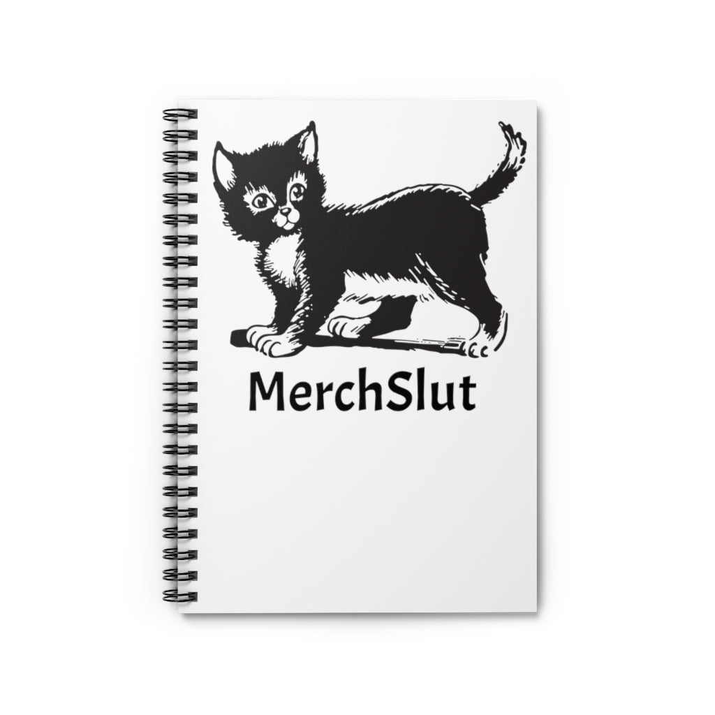 MerchSlut Spiral Notebook - Ruled Line