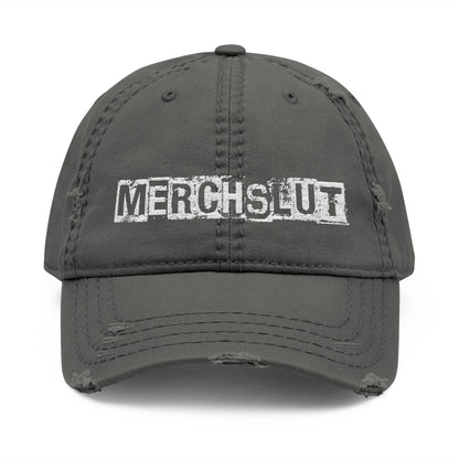 Distressed Dad Hat - MERCHSLUT Embroidered Cap