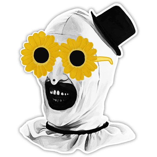 Shady Front - Terrifier Inspired Art the Clown Sticker