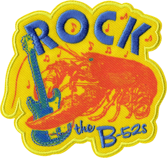 Square Deal Recordings & Supplies - Patch - B-52's, The - "Rock Lobster" With Guitar