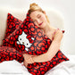 KITSCH - Hello Kitty x Kitsch Pillowcase - Kitty in a Sea of Bows