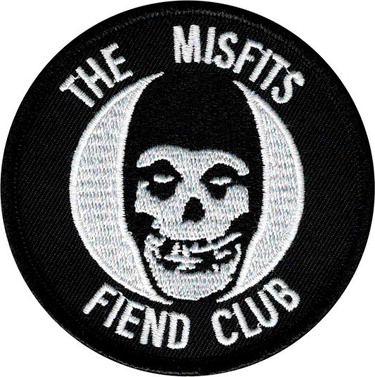 Square Deal Recordings & Supplies - Patch - Misfits, The - "Fiend Club" With Crimson Ghost