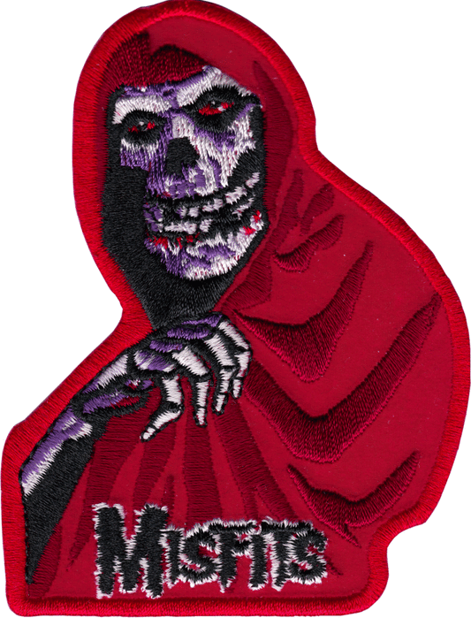Square Deal Recordings & Supplies - Patch - Misfits, The - Crimson Ghost In Red Cloak