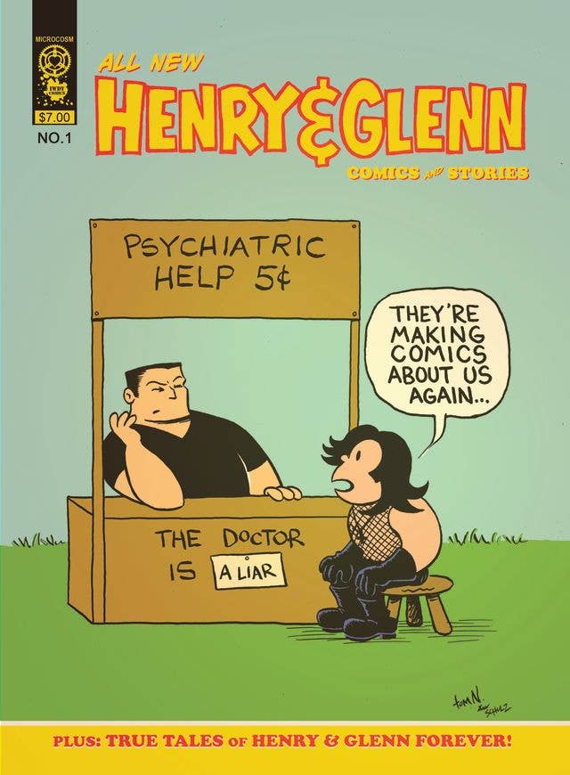 Microcosm Publishing & Distribution - All New Henry & Glenn Comics & Stories #1