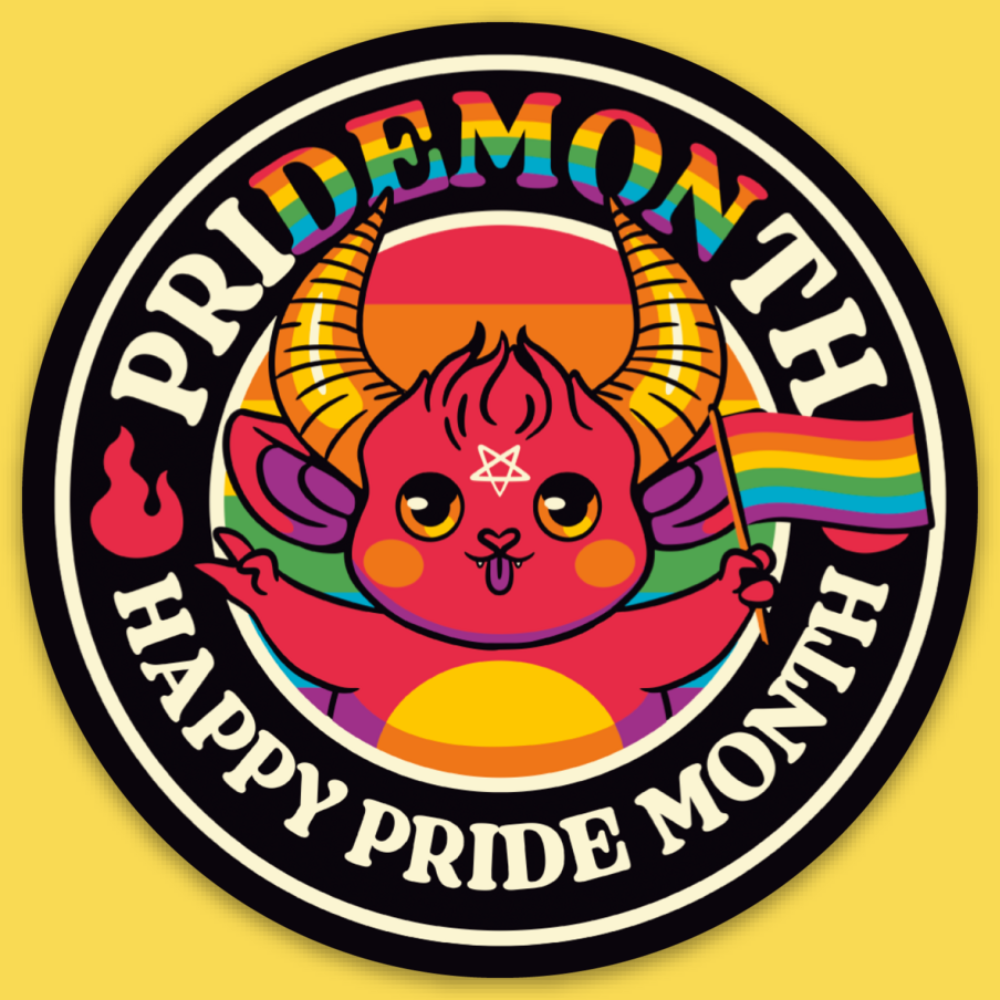 Wicked Clothes - 'Happy Pride Month' Sticker