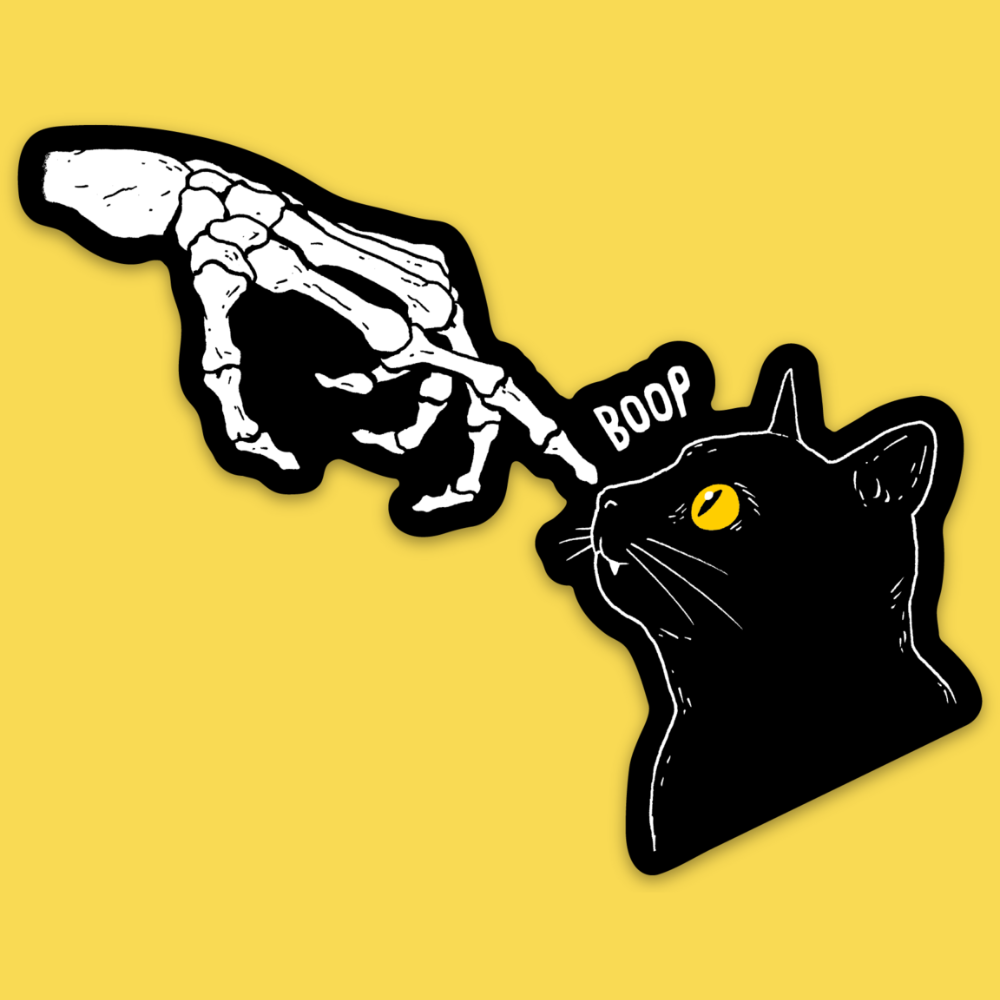 Wicked Clothes - 'Spooky Boop' Sticker