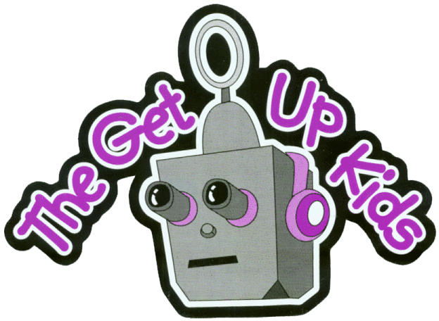 Square Deal Recordings & Supplies - Sticker - Get Up Kids, The - Robot Head With Logo - Large