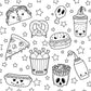 Simon & Schuster - Creepy Cute Goth Coloring Book by