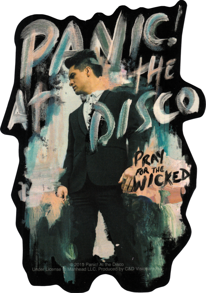 Square Deal Recordings & Supplies - Sticker - Panic! At The Disco - "Pray For The Wicked" Paint