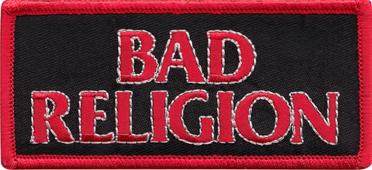 Square Deal Recordings & Supplies - Patch - Bad Religion - Classic Red And Black Logo