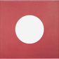 Square Deal Recordings & Supplies - 7" Red Record Inner Sleeves - Super Heavyweight - W/ Hole