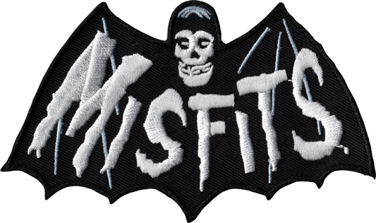 Square Deal Recordings & Supplies - Patch - Misfits, The - Bat Fiend Logo