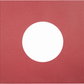 Square Deal Recordings & Supplies - 7" Red Record Inner Sleeves - Super Heavyweight - W/ Hole