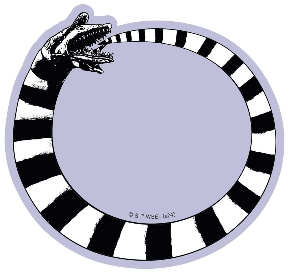Square Deal Recordings & Supplies - Gift Set - Beetlejuice Deluxe Coffin Shaped Halloween Gothic