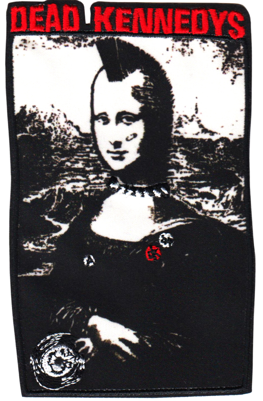 Square Deal Recordings & Supplies - Patch - Dead Kennedys - Punk Rock Mona Lisa